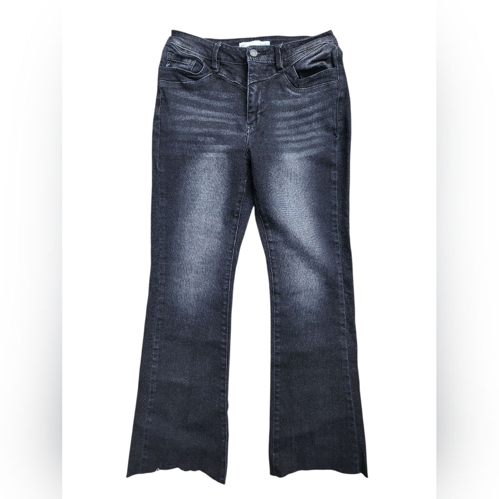 KANCAN black bootcut jeans, size 28